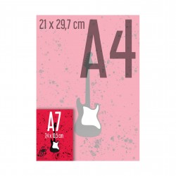 A7 (7,4 X 10,5 cm)