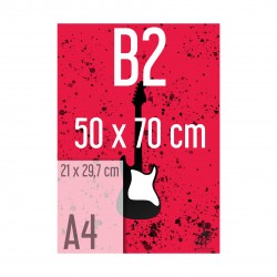 B2 (50  X 70cm)