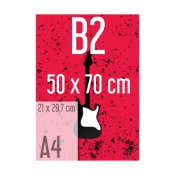 B2 (50  X 70cm)