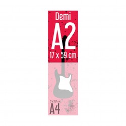 Affiche Demi A2 (17  X 59cm)