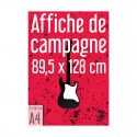 Affiche de campagne F4 (89,5 x 128 cm)